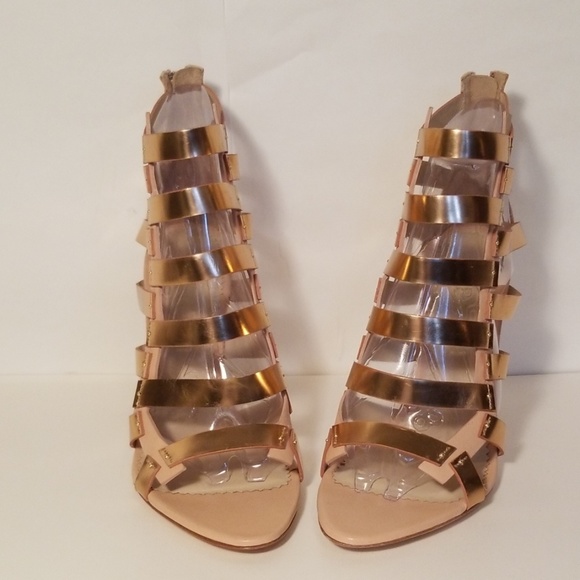 Aperlai Paris Caged Sandals - Picture 2 of 8
